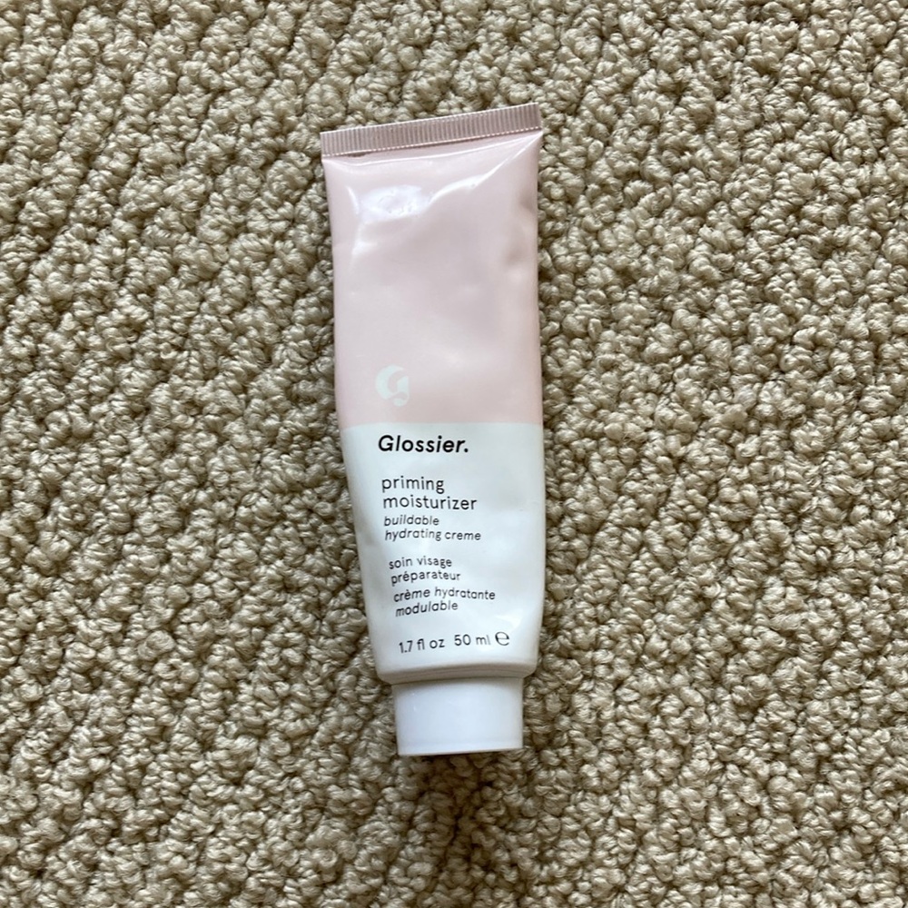 Glossier Priming Moisturizer Buildable Hydrating Crème 1.7 fl oz Mostly Full